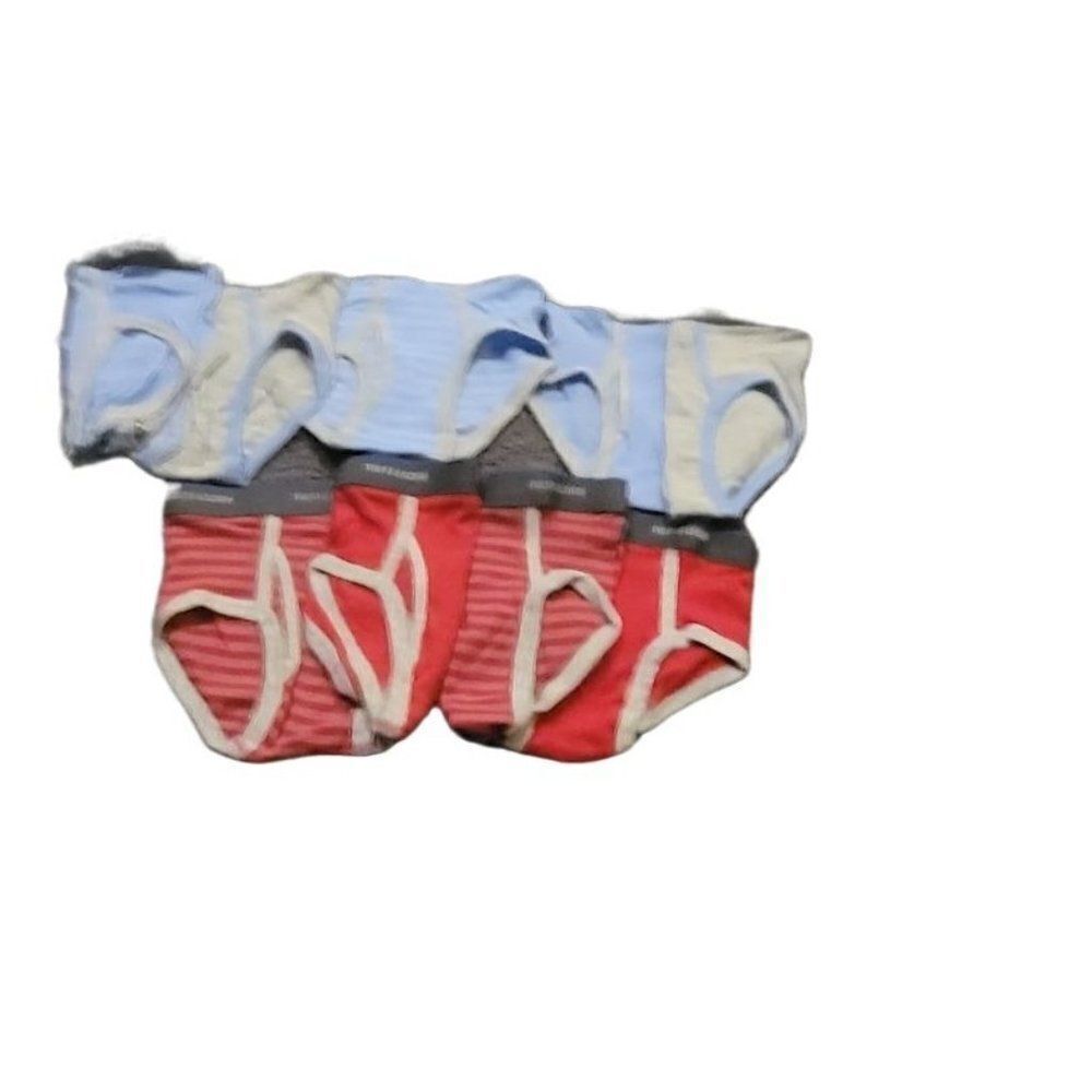 Fruit Of The Loom Boys Multicolor Cotton Brief Underwear Sz Small Lot Of 9 Piece